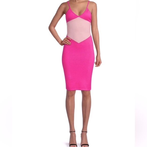 Victor Glemaud Dresses & Skirts - Victor Glemaud color block knee length dress
